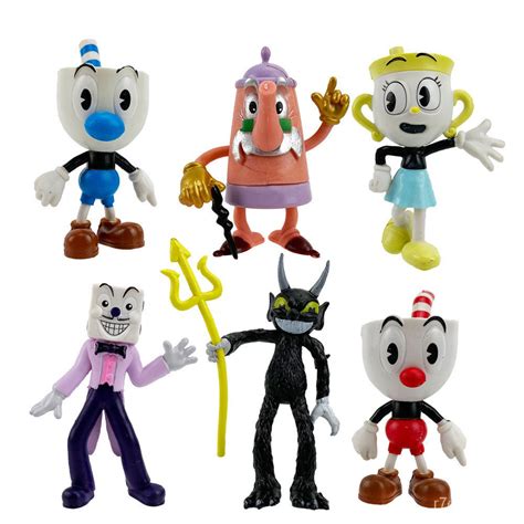 Cuphead Mugman PVC Toys Cuphead Action Figures | Shopee Philippines