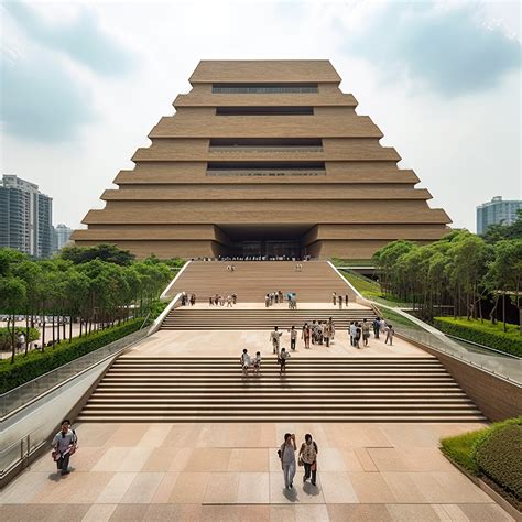 Binfer | midjourney reinvents ancient ziggurat pyramid as modern ...