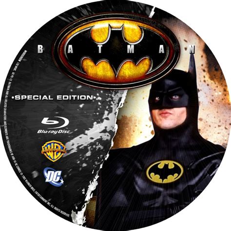 Batman 1989 label - Custom DVD Labels - batman 1989 batman label-original :: DVD Covers