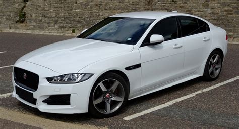 White Jaguar Sedan Car Free Stock Photo - Public Domain Pictures