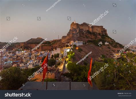 Mehrangarh Fort Jodhpur Sunset Stock Photo 796381495 | Shutterstock