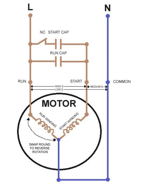 Simple Electric Diagram With Capacitor