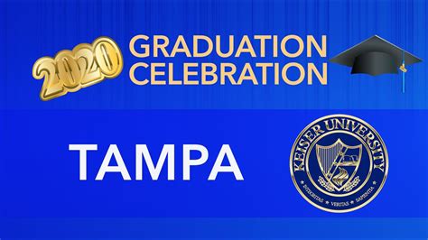 Keiser University Tampa Graduation Celebration 2020 - YouTube