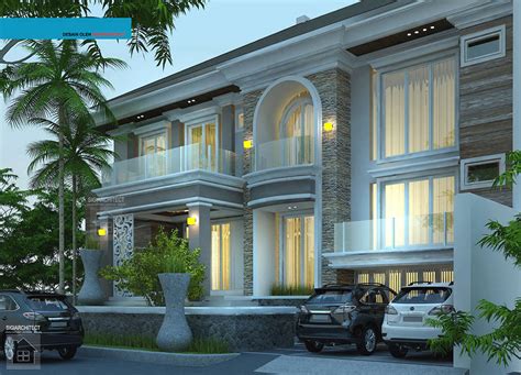 Gambar Rumah Mewah 2 Lantai - Desain Rumah