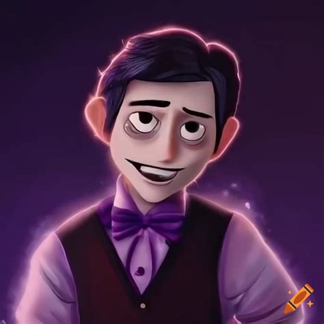 William afton in disney pixar style