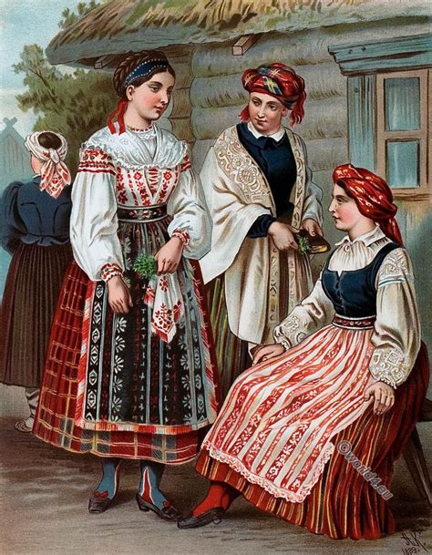 Traditional Lithuanian dress, culture and customs of the various regions.