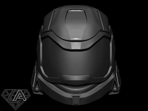 Halo Reach Gungnir Custom Helmet - 3D Model by LAfactorystore