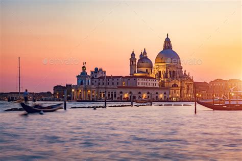 Venice, Italy at sunset. Stock Photo by photocreo | PhotoDune