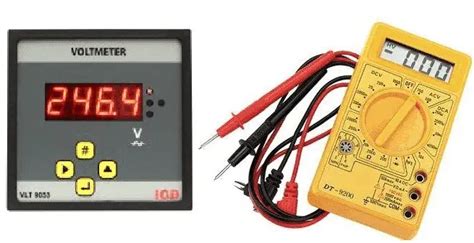 Voltmeter - Working Principle, Voltage Sensitivity, Types and Applications