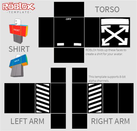 Free 3031+ Black T Shirt Template Roblox Yellowimages Mockups