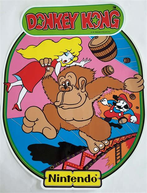 Donkey Kong Art Kit | Phoenix Arcade | #1 Source for Screen Printed Arcade Artwork