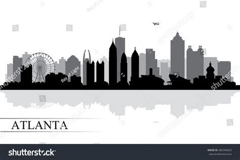 713 Silhouette atlanta skyline Images, Stock Photos & Vectors | Shutterstock