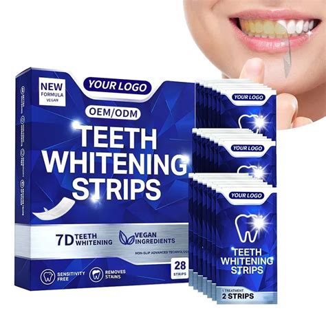 Teeth Whitening Strips Private Label OEM Supplier