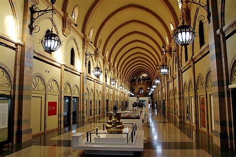 One of the main halls. Museums