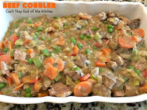 Beef Cobbler – Can't Stay Out of the Kitchen