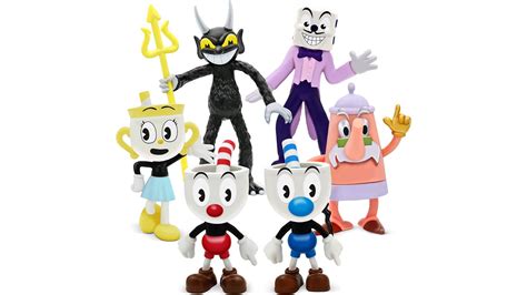 Cuphead plush and figures