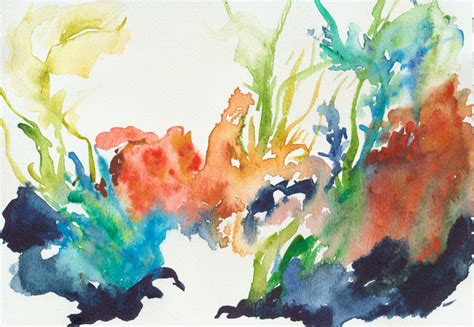 sabinahahn | Coral watercolor, Coral art, Coral painting