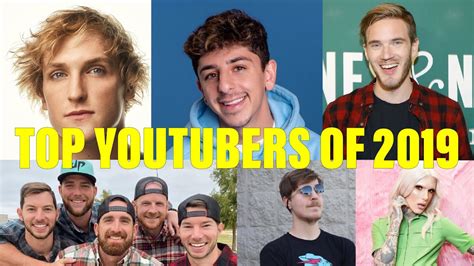 Top 10 Highest Paid Youtubers of 2019 - YouTube