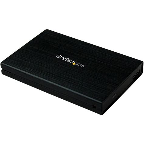 StarTech.com 2.5" Hard Drive Enclosure, Supports UASP, SATA 6Gbps, USB ...