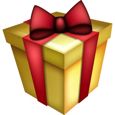 Download Gift Present Emoji Icon | Emoji Island