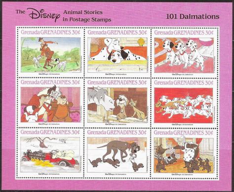 My Postage Stamps Collection: Disney - Grenada Grenadines