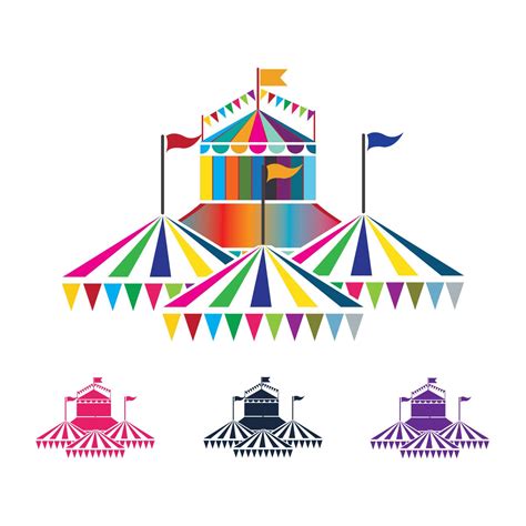 circus logo vector 5894739 Vector Art at Vecteezy