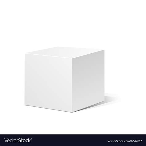 White box Royalty Free Vector Image - VectorStock