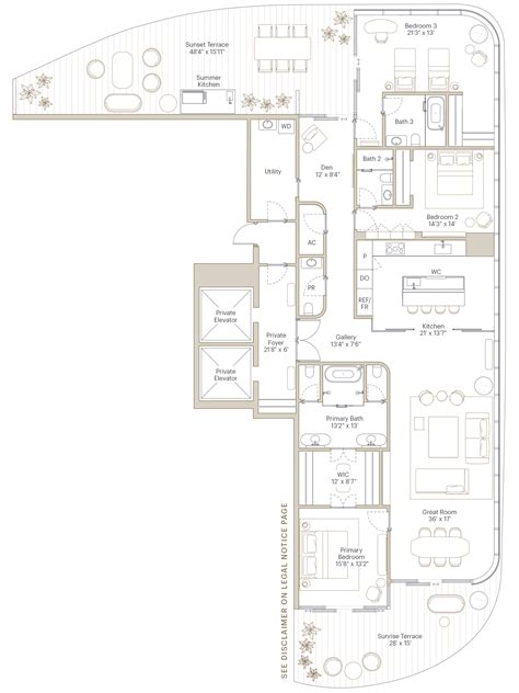 The Residences at 1428 Brickell | Floorplans