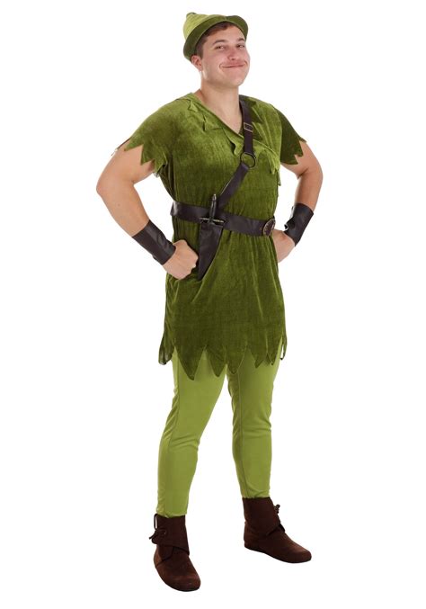 Classic Peter Pan Adult Costume | Storybook Character Costumes