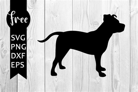 American pitbull svg free, dog svg, animal svg, instant download, silhouette cameo, shirt design ...