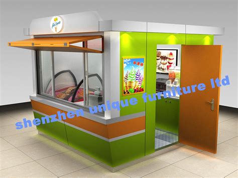 Outdoor ice cream kiosk is coming 3 by 3 meters - Mall Kiosks | Food Kiosks |Custom Retail ...