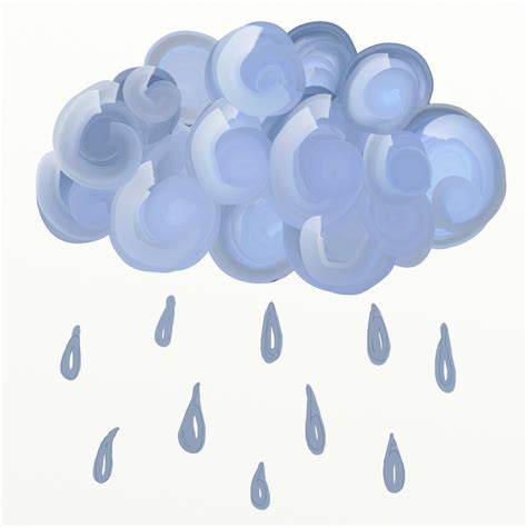 Rain Cloud Clipart Free Stock Photo - Public Domain Pictures