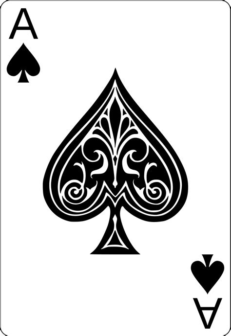 Ace Of Spades | Free Download Clip Art | Free Clip Art | on Clipart Library