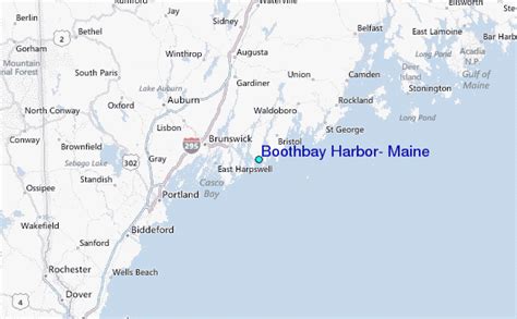 Boothbay Harbor, Maine Tide Station Location Guide