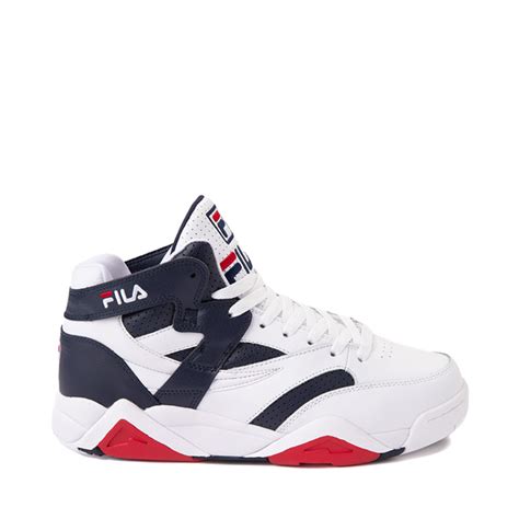 Mens Fila Squad Athletic Shoe - White / Navy / Red | Journeys