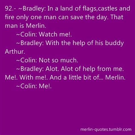 Merlin ~ Quotes | Merlin quotes, Merlin, Merlin fandom