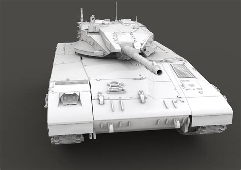 merkava tank 3d model