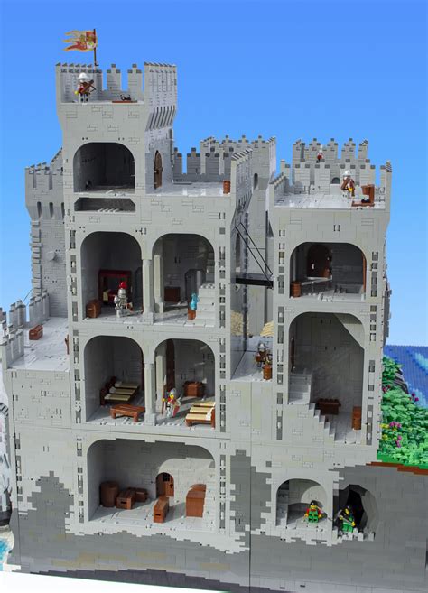 This massive LEGO castle is full of little details to keep you coming ...