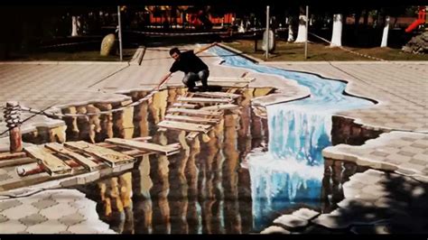 3d Optical Illusion Street Art