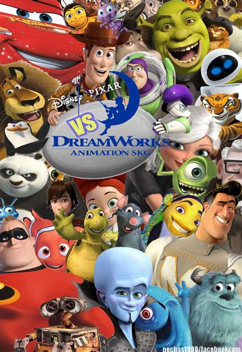 Pixar Vs Dreamworks Wallpaper Dreamworks Animation Disney Pixar | The ...