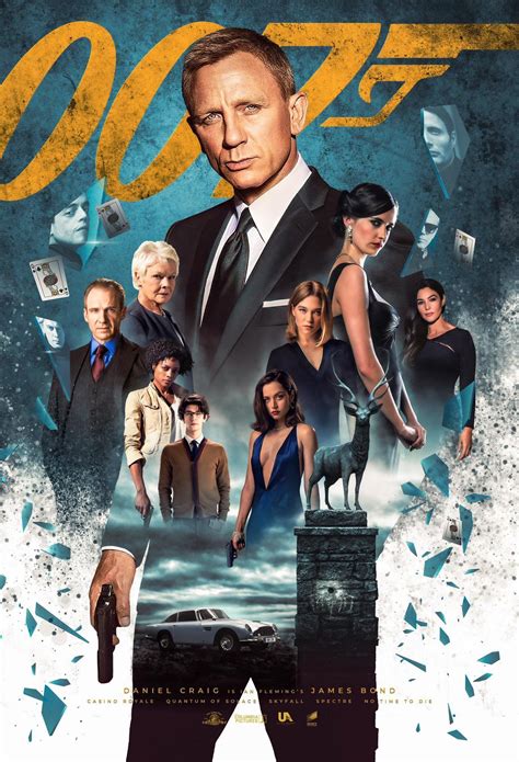 Daniel Craig James Bond Skyfall Poster