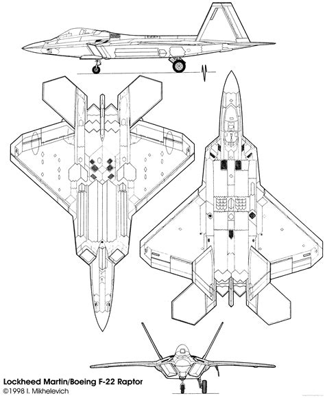 How To Draw An F 22 Raptor at How To Draw