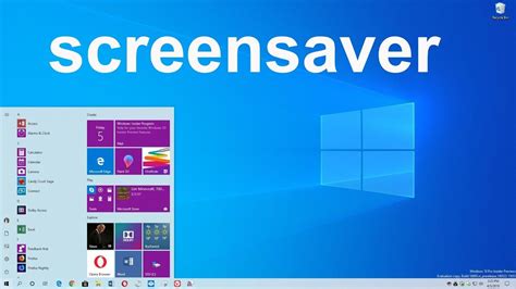 How To Find Windows 10 Screen Saver Settings - YouTube