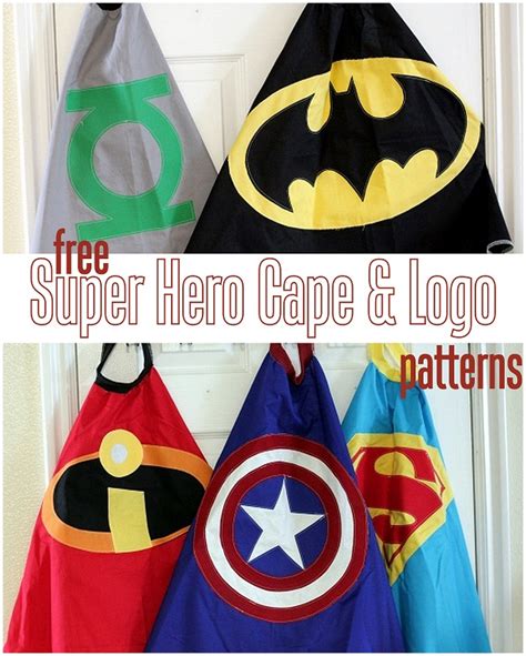 FREE Superhero Cape Pattern | Vanilla Joy