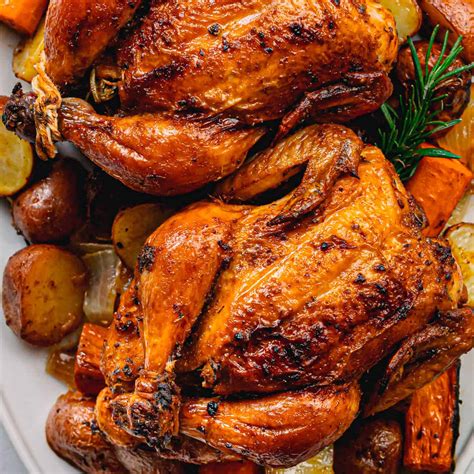 Roasted Cornish Hen (with Mixed Vegetables) | Posh Journal