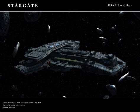 spaceship - In which Stargate movie or TV series did the 'USS Excalibur ...