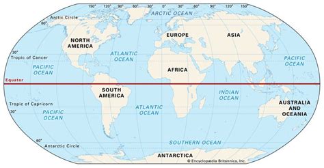 Earth Globe Equator