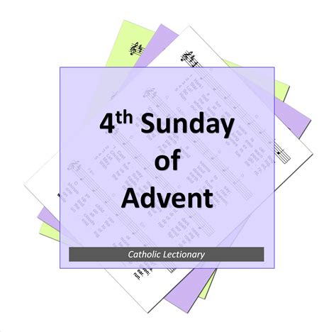 LiturgyTools.net: Hymns for the 4th Sunday of Advent, Year C (19 December 2021) - Catholic ...