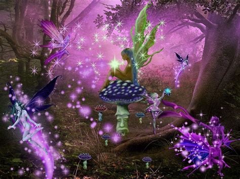 Enchanted Fairy Forest by tgirlshayna on DeviantArt