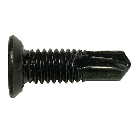 Hinge & Strike Screws for Metal – Black Zinc Plated | Bulldog Fasteners